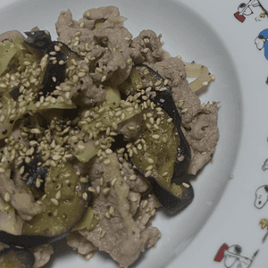 すぬーぬの作ってみた!投稿(下味冷凍OK!豚こまとなすの絶品炒め)