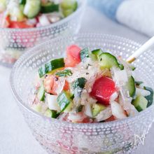 切って和えるだけ！【さわやかトマトサルサ風】
