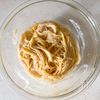 たっぷり濃厚クリームだけど【ヘルシー明太クリームパスタ】の工程4