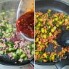 韓国風きゅうりそぼろ丼│ガッツリ旨辛丼の工程4