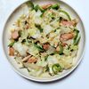 ふうかの作ってみた!投稿(白菜の食べ方1位✨白菜とウインナーの生姜おかかポン酢炒め🤤)