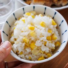 『とうもろこしご飯』シンプル1番！何度も食べたい♡