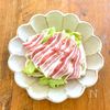 白だし香る春キャベツの豚バラうどんの工程3