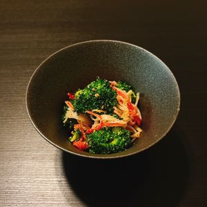 りんの作ってみた!投稿(【ブロッコリーとかにかまのごま和え】彩りばっちり☆節約副菜♪)