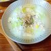チョロリスの作ってみた!投稿(【白菜とひき肉の塩豆乳スープ】食材2つで大満足!白菜が主役♪)