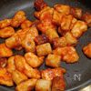 ちくわと鶏むね肉のヤンニョムチキンの工程5