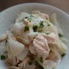 1341337の作ってみた!投稿(味見で完食⁈大根とささみの絶品サラダ【ごま油と塩で♪】)