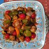 コ−チャンの作ってみた!投稿(ころころ豚しゃぶ団子と夏野菜の黒酢あん)
