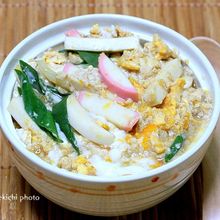 紅白「蒲鉾丼」