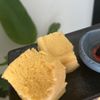 シンプル生活スタート！の作ってみた!投稿(食べるまで10分！卵1つ!【レンジで米粉たまご蒸しパン】)