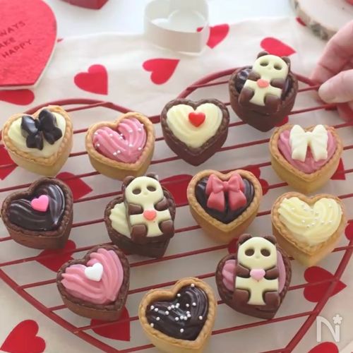 とろける♡二度絞り生チョコタルト