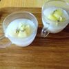 チョロリスの作ってみた!投稿(レンジで簡単!混ぜて冷やすだけの牛乳ゼリー!)