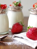 生チョコホイップのパンナコッタ