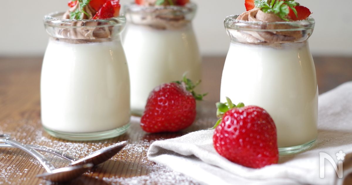 生チョコホイップのパンナコッタ By 柿崎 浩貴 レシピサイト Nadia ナディア プロの料理家のおいしいレシピ