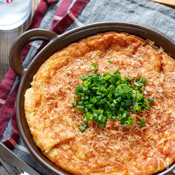 ふわもち♡長いも鉄板【#簡単 #居酒屋風 #おつまみ】