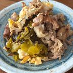 【豚高菜炒め】ガッツリ食べたい時の炒めもの