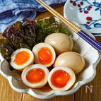 【味染み抜群！基本の煮卵】男子喜ぶ、作り置きにも♡︎