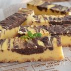 さつまいもの マーブル スティックチーズケーキ