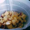 レンジで簡単♪サツマイモのアヒージョ風の工程1