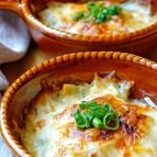 即完成！ズッキーニ・玉ねぎ・しらすのコク深チーズグラタン
