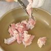 鶏とキノコのたれしみガリバタ焼きおにぎりの工程1