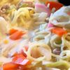 野菜たっぷり！子どもが夢中で食べた【濃厚ちゃんぽん麺】の工程3