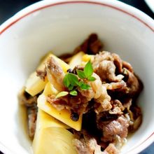 筍と牛肉の山椒煮