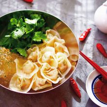豆腐たっぷりヘルシー水餃子