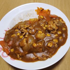 ナムディの作ってみた!投稿(市販ルーで作る 懐かしのポークカレー)