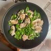 【しっとり鶏とピーマンのコク旨塩炒め】あとを引く♪の工程5