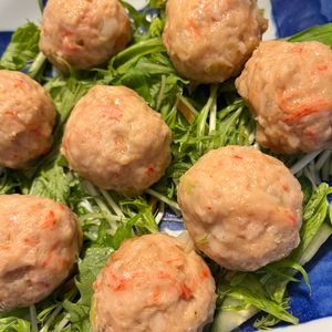 hananekoの作ってみた!投稿(皮なし♡カニしゅうまい【#作り置き#冷凍保存#レンジ】)