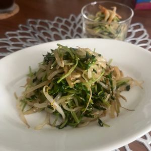 あやの作ってみた!投稿(【レンジで簡単♪もやしと豆苗のナムル】)