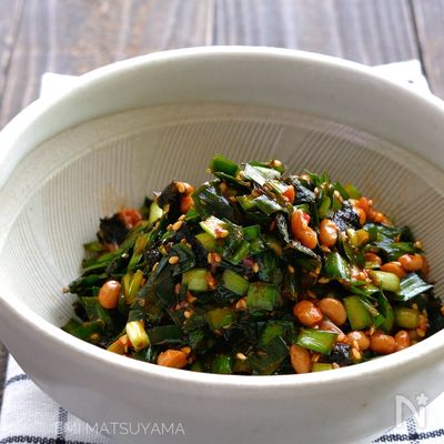 最強おつまみ!ご飯のお供!ごまニラ海苔チャンジャ納豆