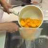 苦味を抑えた 金柑の甘露煮の工程1