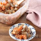【人参とこんにゃくの煮物】おかかマヨ和え★ご飯進む副菜