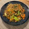 マカダミアの作ってみた!投稿(ひき肉で簡単《小松菜たっぷり♡しらたきチャプチェ》)