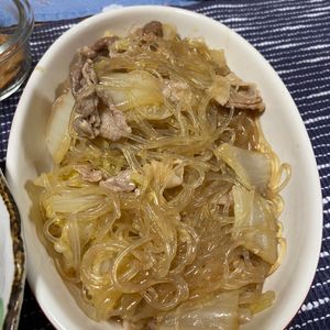 おずえるの作ってみた!投稿(＼ぜんぶ入れて放置／白菜のはるさめ煮)