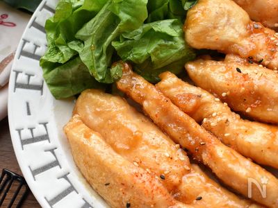 びっくり！柔らか♡止まらんたまらん♡鶏胸肉の甘辛チキン♡ | レシピ