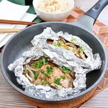 ワンパン15分!鮭のガーリックバターホイル焼き