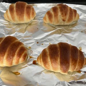 チーズケーキの作ってみた!投稿(発酵なし！びっくりバターロール)