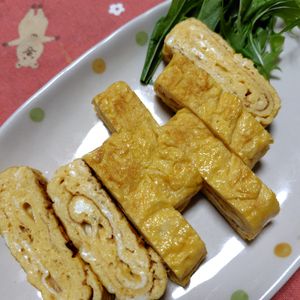 コスモスの作ってみた!投稿(手巻き寿司の具材にも！甘めの厚焼き玉子)