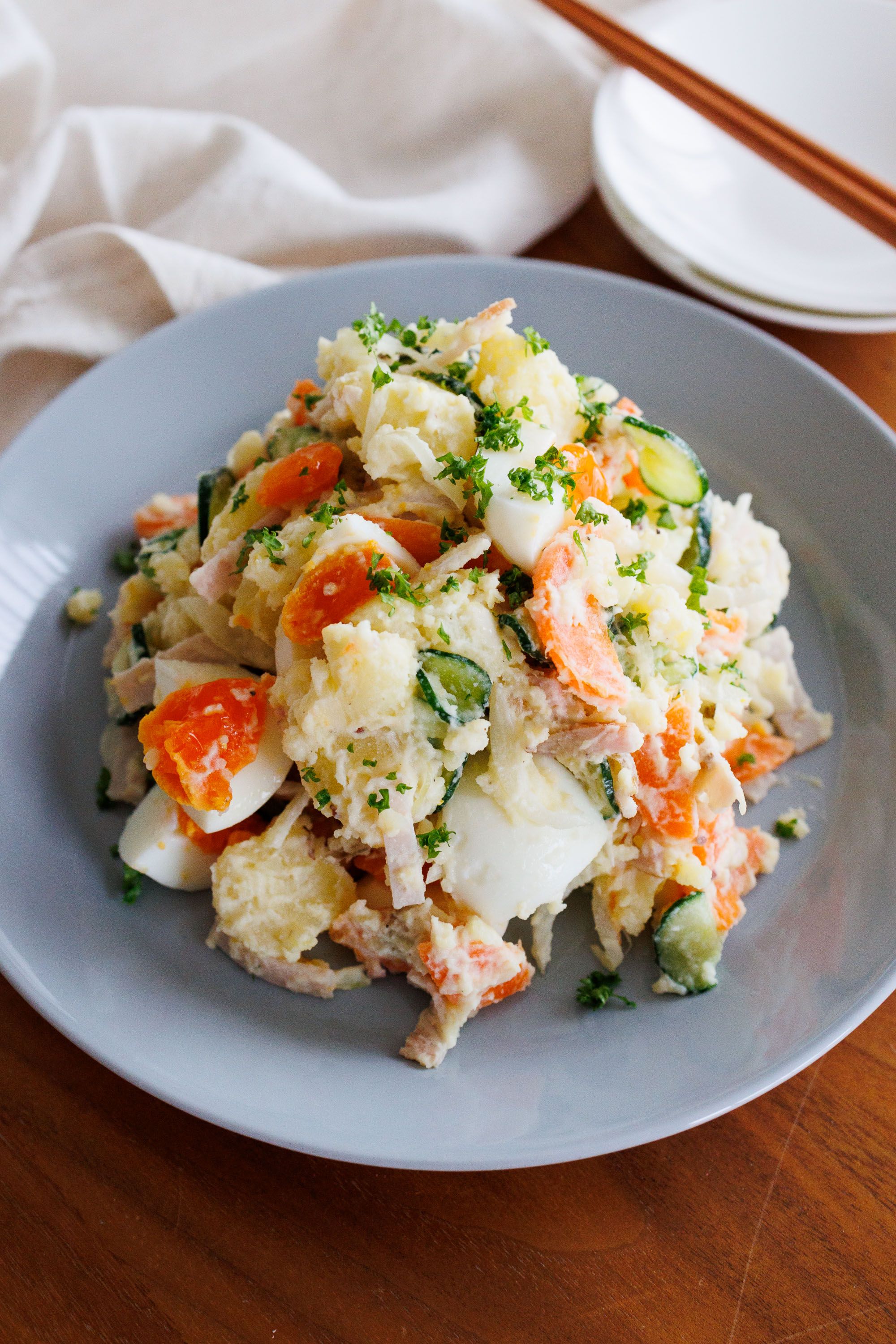 新じゃがポテトサラダ』下味がポイント！ | レシピサイトNadia