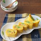 【卵焼き】お弁当の彩りに◎枝豆とベーコン