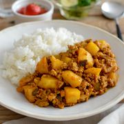 簡単！じゃがいものキーマカレー。煮込み不要。トマト缶なし♪