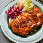 作り置きに最適♪柔らか鶏むね肉の厚切り生姜チャーシュー