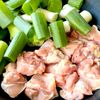 材料3つ！10分で味しみ♪【焼きねぎ鶏豆腐】の工程2