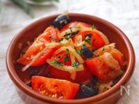 トマトと玉ねぎのスペイン風バルサラダ