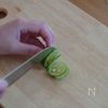 すだち香る イカときのこのバター醤油炒めの工程2