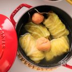 干しえび香る　梅干し出汁の和風ロールキャベツ