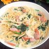 もっちり生パスタ風♪時短ベーコンとほうれん草のスープパスタの工程6